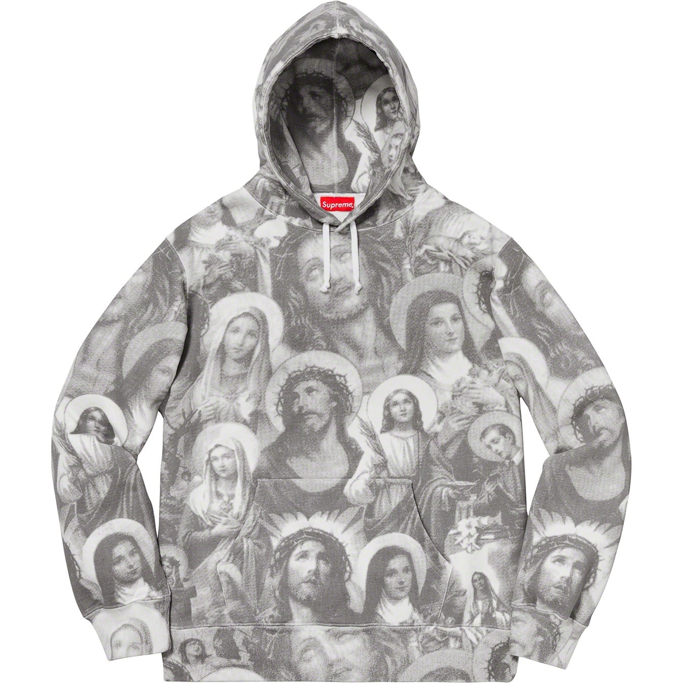 Jesus and Mary Hooded Sweatshirt view 3
